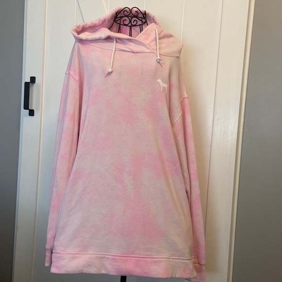 PINK Victoria's Secret Tops - Pink Victoria Secret Sweatshirt